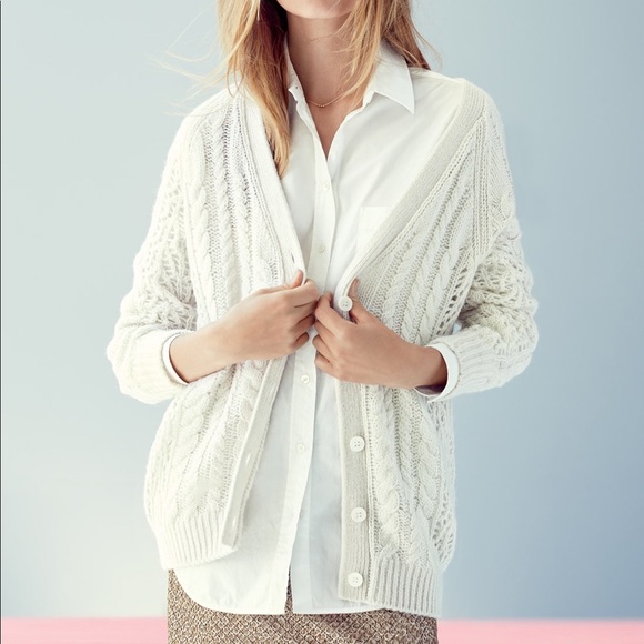 Equipment Cashmere Alpaca Wool Knit Suzy Cardigan - Picture 2 of 8